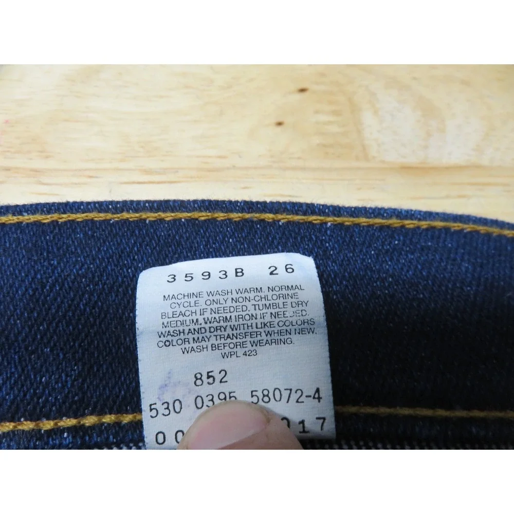 Mens Levis Jeans 517 Vintage Bootcut Orange Tab Size 38x34‎ 90s USA Made 38x34
